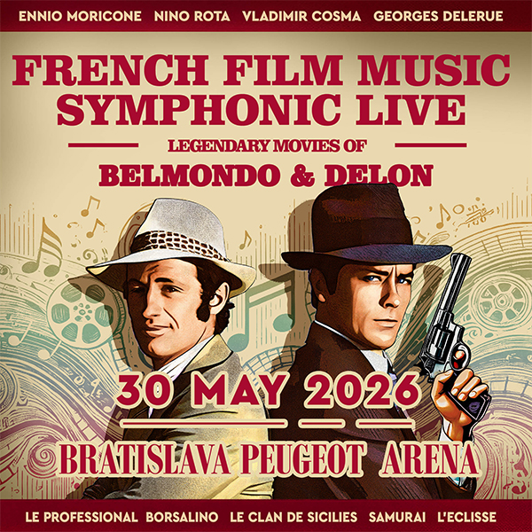 French Films Music - Symphonic Live - by legendary movies of Alain Delon & Jean Paul Belmondo