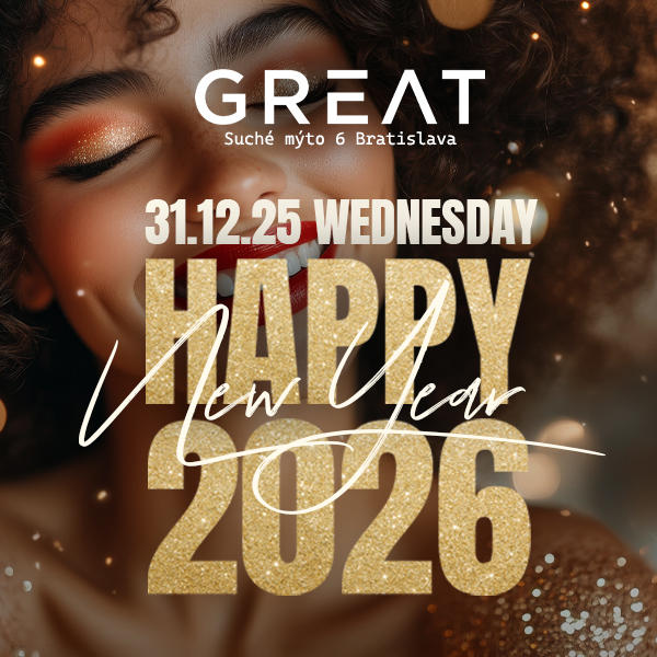 Happy New Year 2026 - Great Club Bratislava