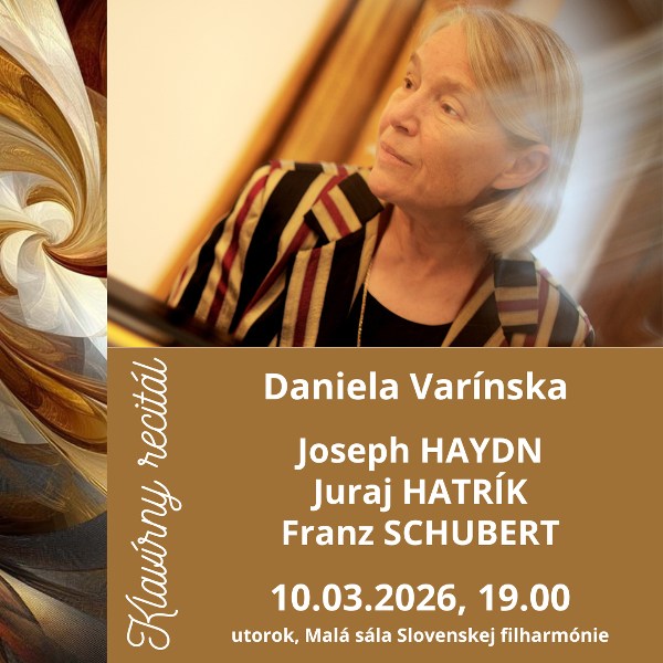 Klavírny recitál Daniela Varínska