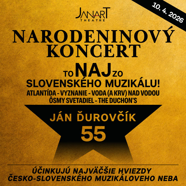 Narodeninový koncert: Ján Ďurovčík 55