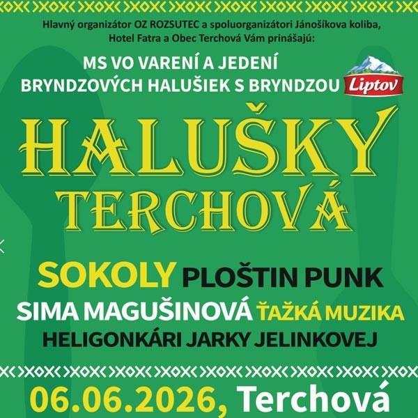 Halušky Terchová
