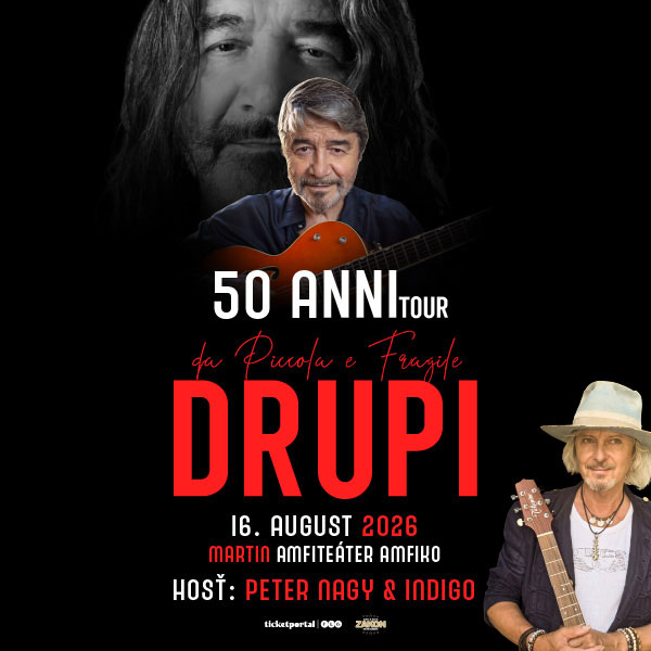 DRUPI - 50 ANNI TOUR MARTIN