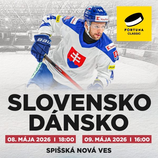 Fortuna Classic : Slovensko vs. Dánsko
