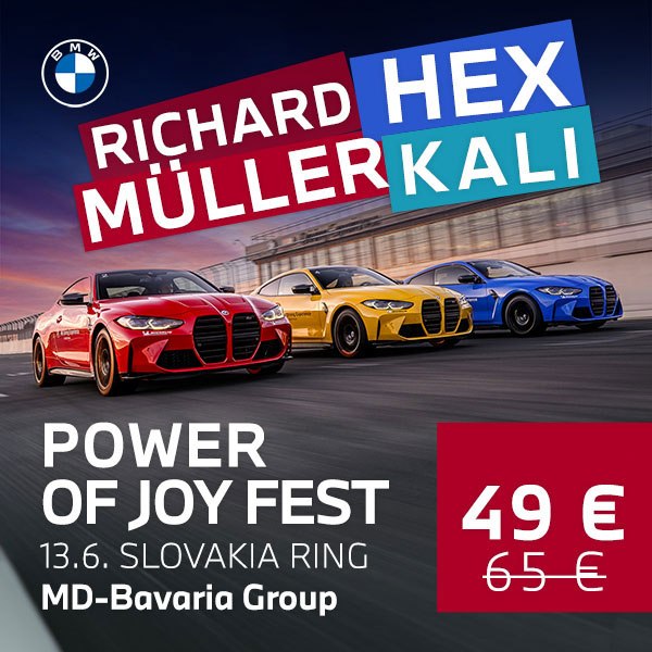 Power of Joy Fest - BMW festival plný radosti a skvelej hudby