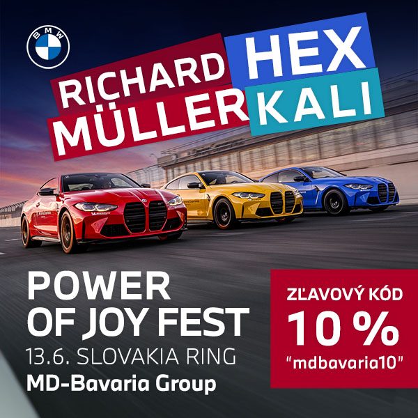 Power of Joy Fest - BMW festival plný radosti a skvelej hudby