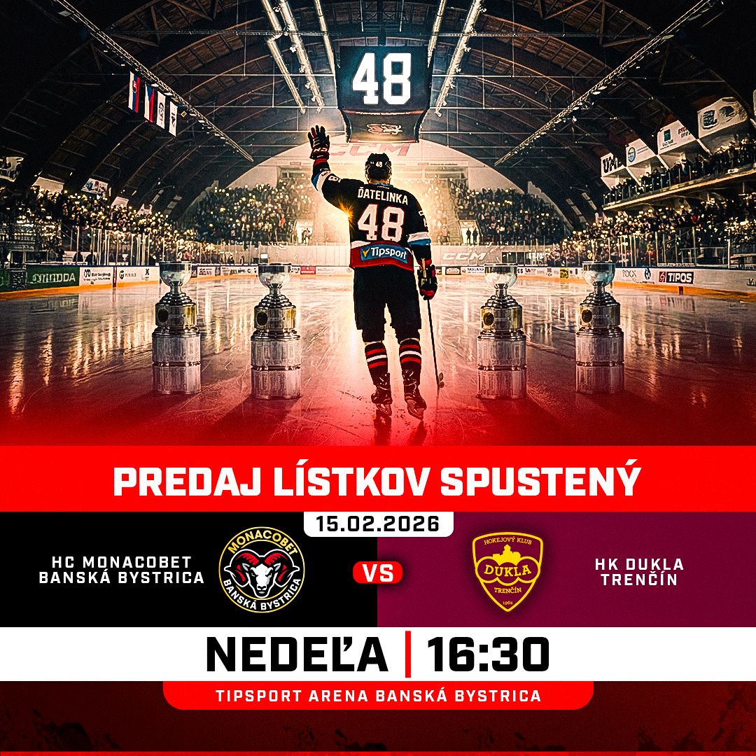 HC MONACObet Banská Bystrica vs  HK Dukla Trenčín