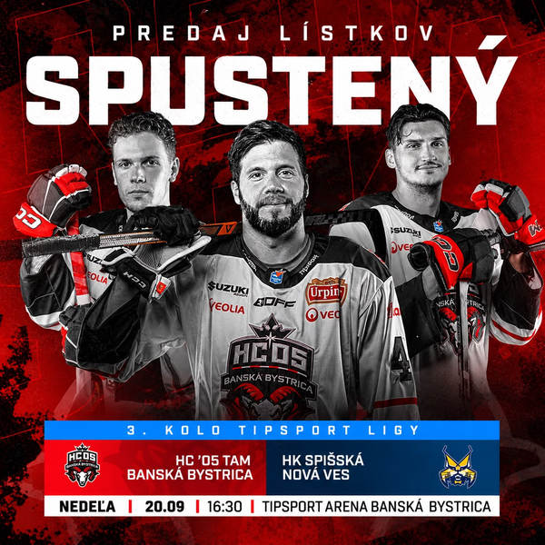 HC '05 TAM Banská Bystrica vs. HK Spišská Nová Ves