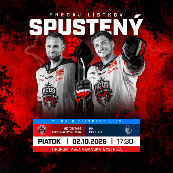HC '05 TAM Banská Bystrica vs. HK Poprad