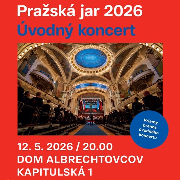 PRAŽSKÁ JAR 2026 - ÚVODNÝ KONCERT