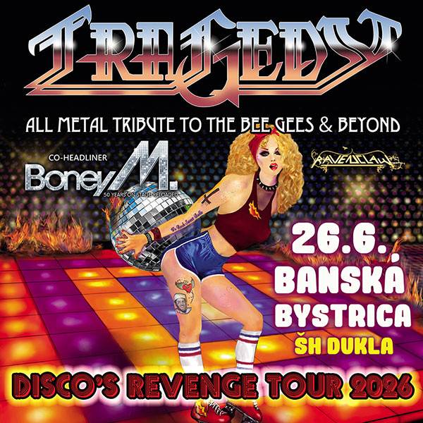 TRAGEDY A BONEY M - najväčšia diskotéka v Banskej Bystrici a nielen tam!