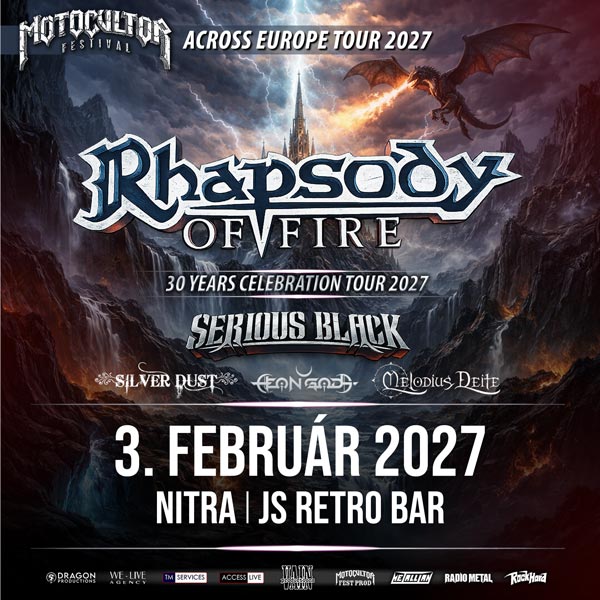 Rhapsody of Fire + Serious Black + Silver Dust + Aeon Gods + Melodius Deite