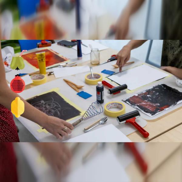 Grafika nielen pre mládež: Monotypia
