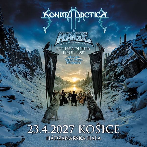 SONATA ARCTICA & RAGE – CO-HEADLINER TOUR 2027