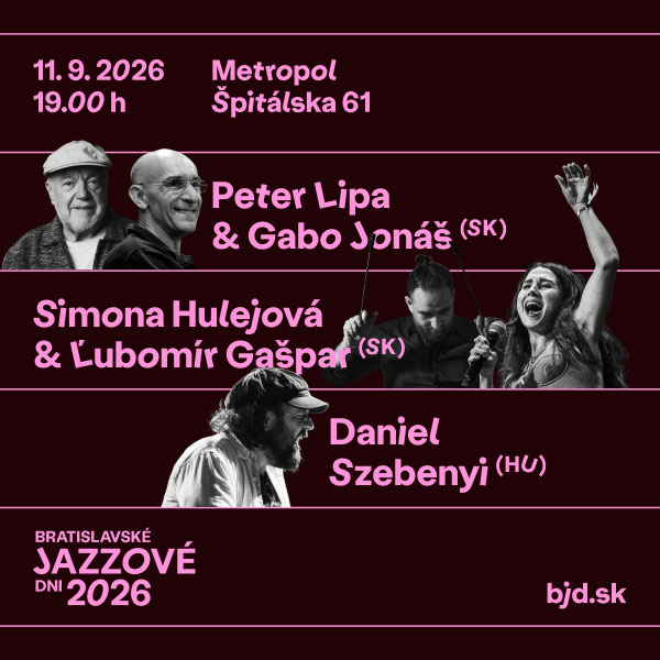 Zahajovací koncert Bratislavských Jazzových Dní 2026