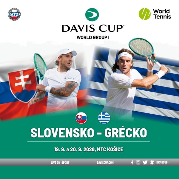 Davis Cup Slovensko - Grécko