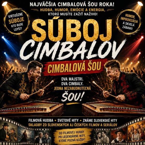 SÚBOJ CIMBALOV 2026