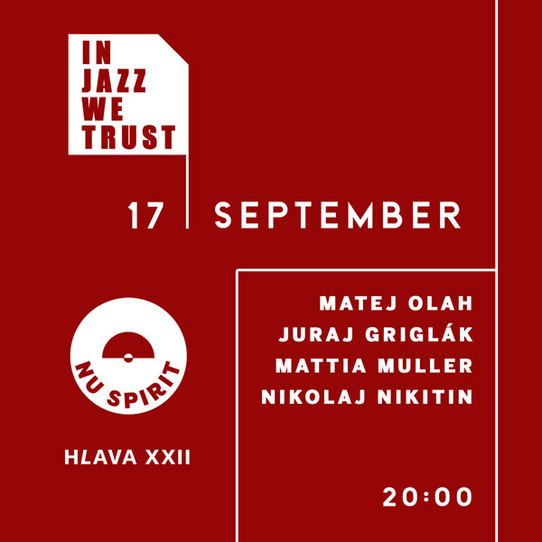 In Jazz We Trust - Matej Olah Trio