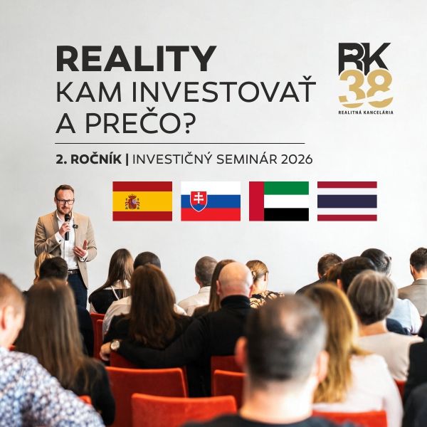Reality – Kam investovať a prečo