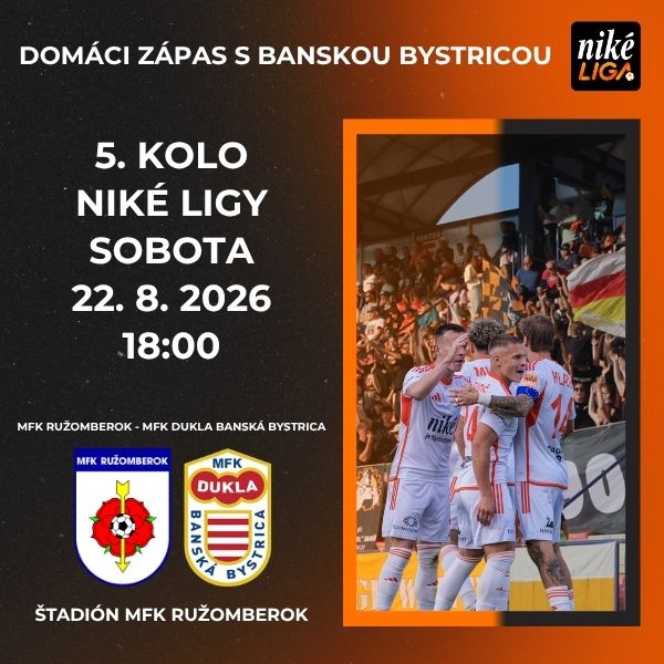 MFK Ružomberok- MFK Dukla B.Bystrica
