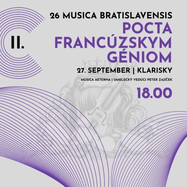 POCTA FRANCÚZSKYM GÉNIOM