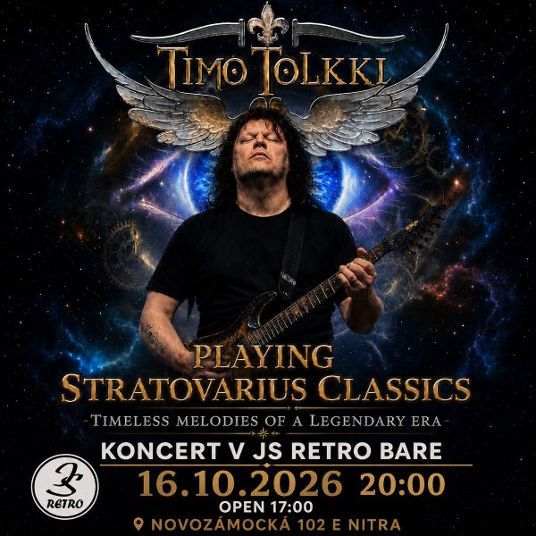 Timo Tolkki perform STRATOVARIUS CLASSICS v JS Retro Bare
