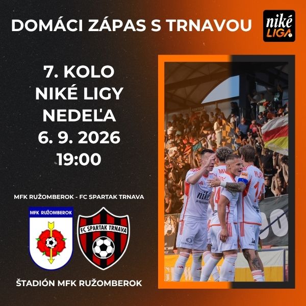 MFK Ružomberok- FC Spartak Trnava