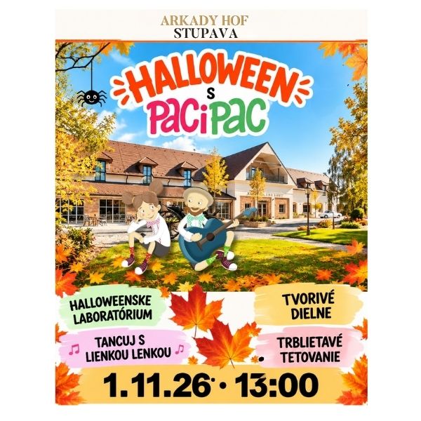 Halloween s Paci Pac v Arkady Hof