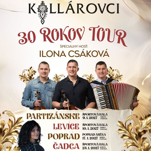 KOLLÁROVCI 30 ROKOV TOUR