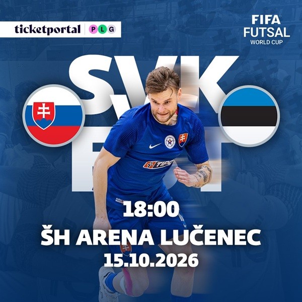 Main round kvalifikácia na Futsal WC SVK - EST