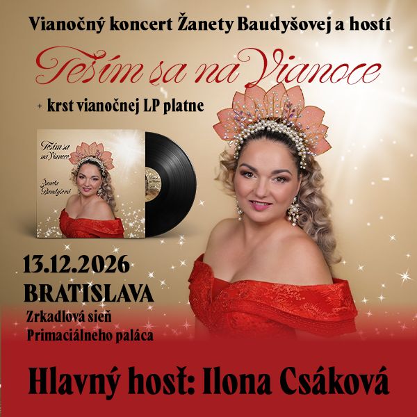 Vianočný koncert s krstom LP Teším sa na Vianoce
