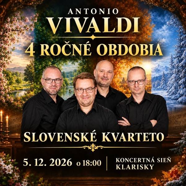 Antonio VIVALDI - 4 ročné obdobia