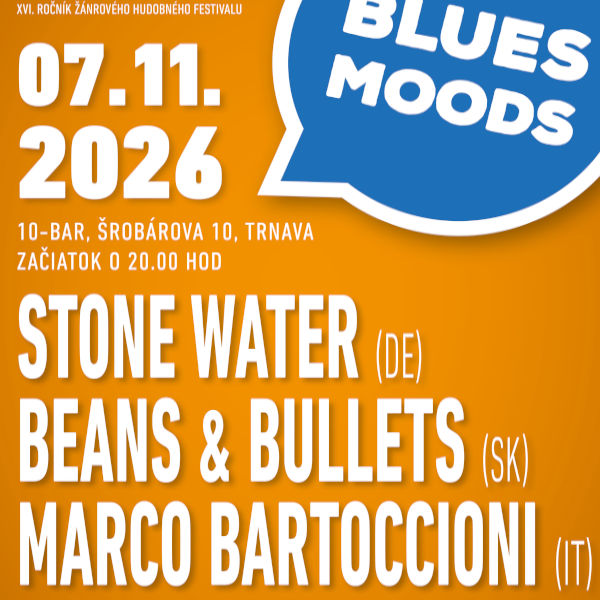 Hudobný festival BLUES MOODS 2026