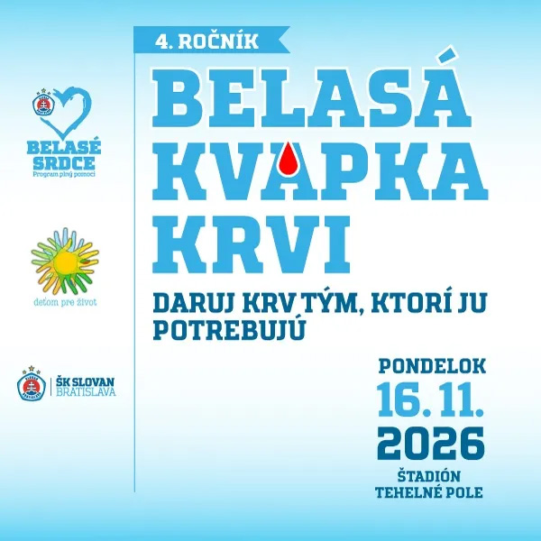 Belasá kvapka krvi 2026 na Tehelnom poli