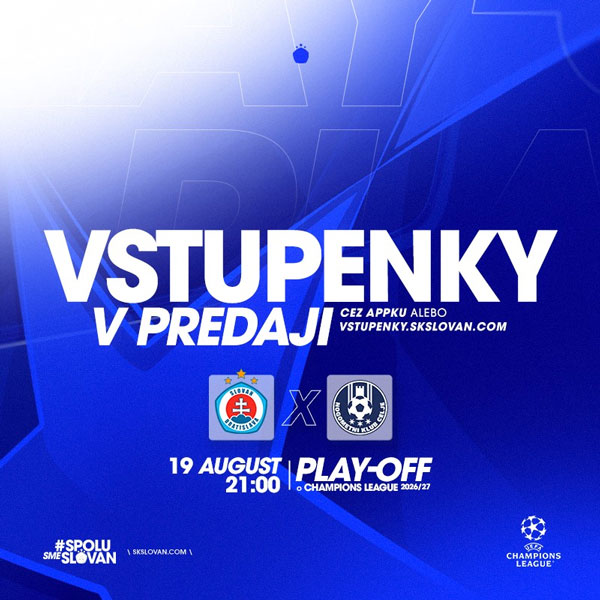 ŠK SLOVAN BRATISLAVA vs NK CELJE