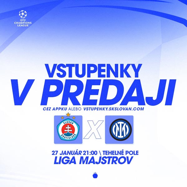 ŠK Slovan Bratislava vs FC Inter Milan