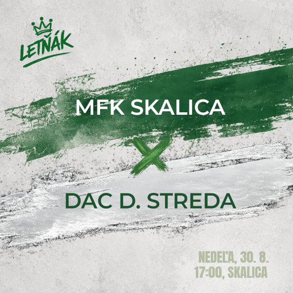 MFK Skalica – DAC 1904 Dunajská Streda