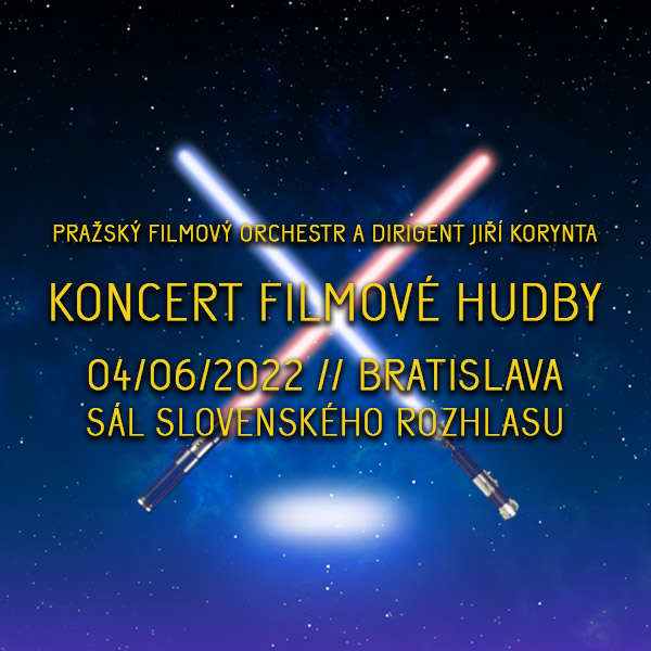 Koncert filmové hudby, Veľké koncertné štúdio Slov. rozhlasu, Bratislava