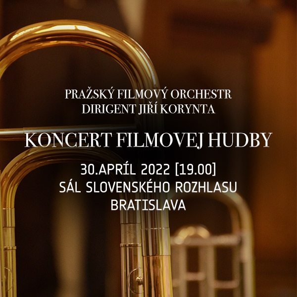 Koncert filmovej hudby., Veľké koncertné štúdio Slov. rozhlasu, Bratislava