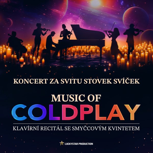 Hudba COLDPLAY – Klavírny recitál so sláčikovým kvintetom