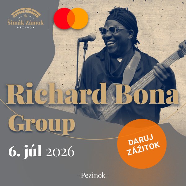 Richard Bona Group Grammy winning musician! na zámku