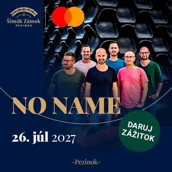 NO NAME  exkluzívny koncert na zámku