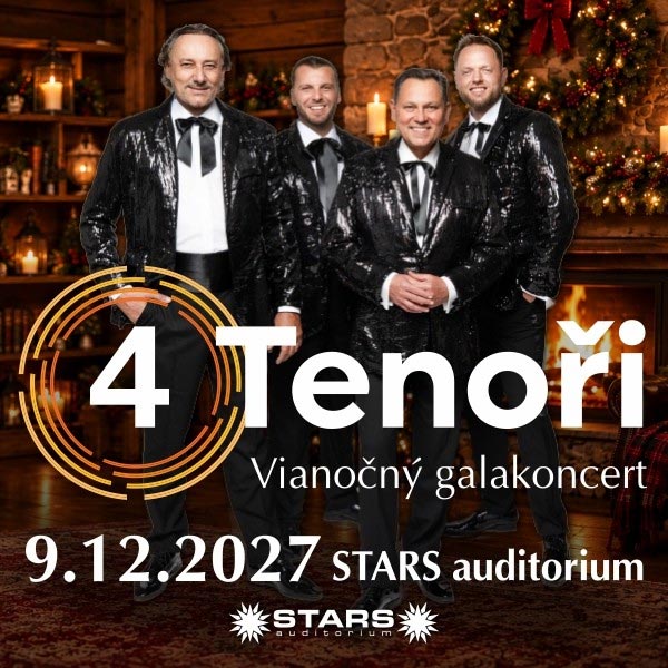 4Tenoři Vianočný galakoncert