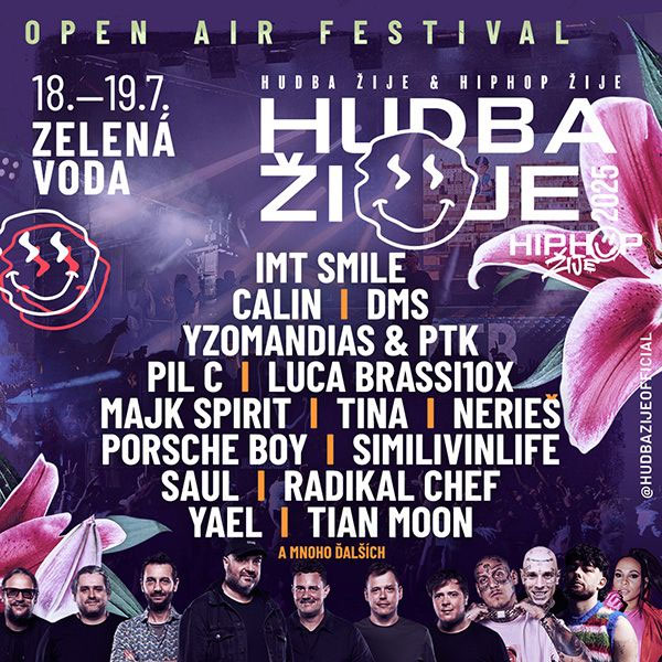 HUDBA ŽIJE ZELENÁ VODA