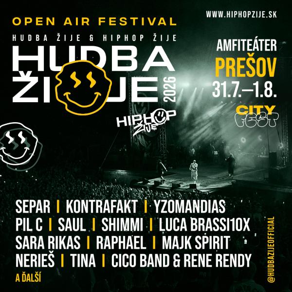 HUDBA ŽIJE PREŠOV