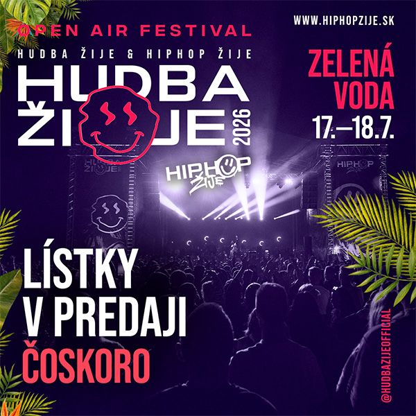HUDBA ŽIJE ZELENÁ VODA