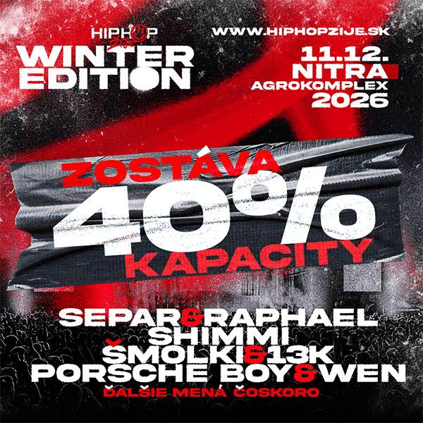 HIP HOP ŽIJE WINTER EDITION NITRA