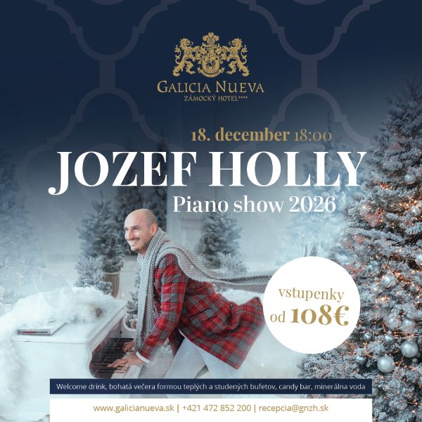 JOZEF HOLLY - Piano show 2026