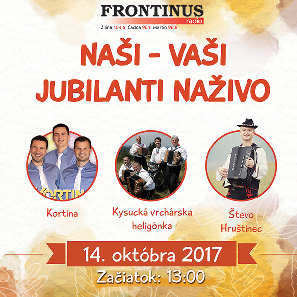 Galaprogram „Naši-Vaši jubilanti“ Naživo