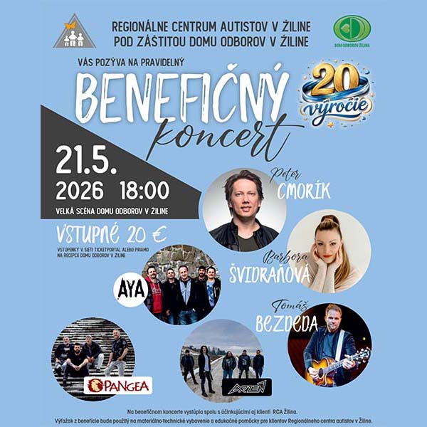 Benefičný koncert RCA Žilina