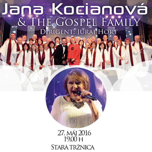 JANA KOCIANOVÁ & THE GOSPEL FAMILY
